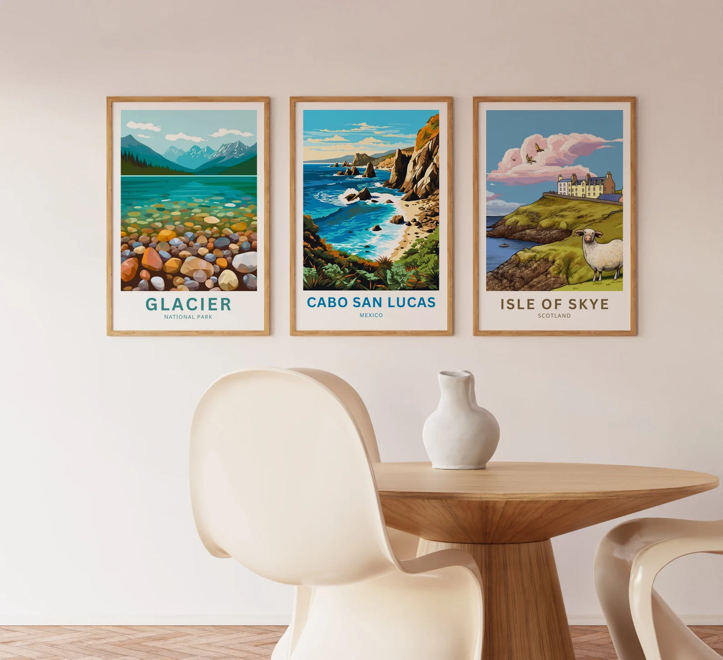 Cabo San Lucas Travel Poster- Mexico Coastal Beach