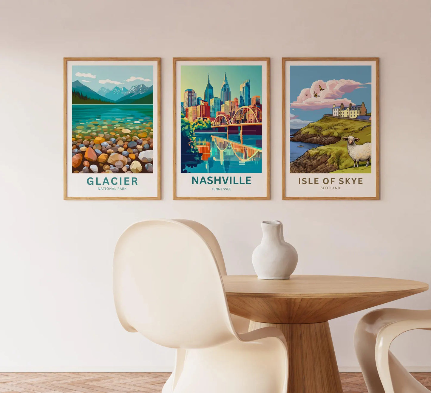 Nashville Travel Poster