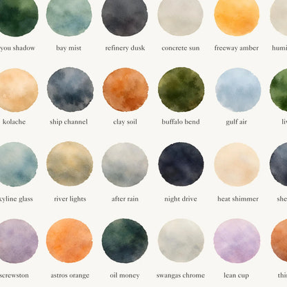 The Colors of Houston – Watercolor