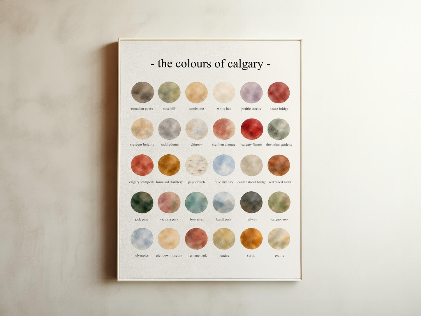 The Colours of Calgary