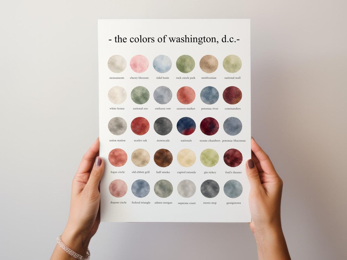 The Colors of Washington, D.C