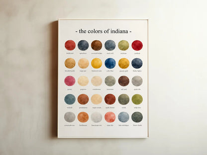 The Colors of Indiana