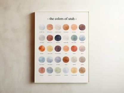 The Colors of Utah