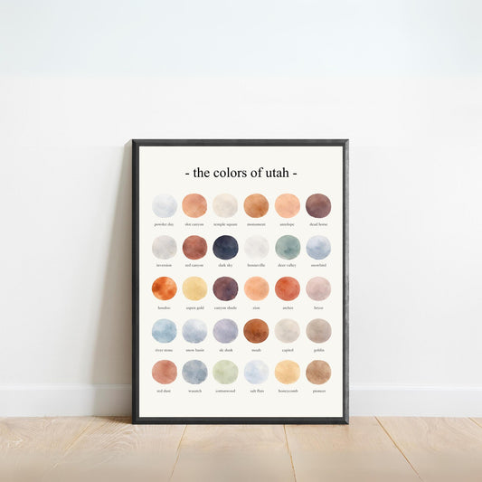 The Colors of Utah