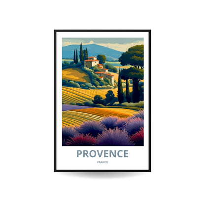 Provence Travel Poster