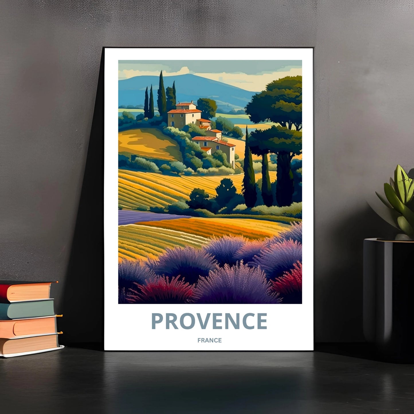 Provence Travel Poster