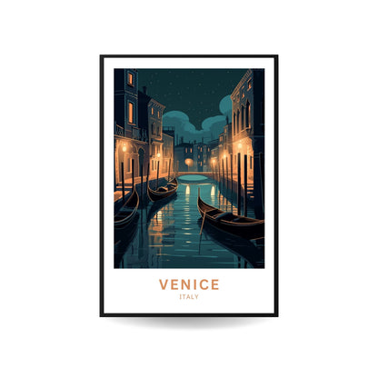 Venice Travel Poster