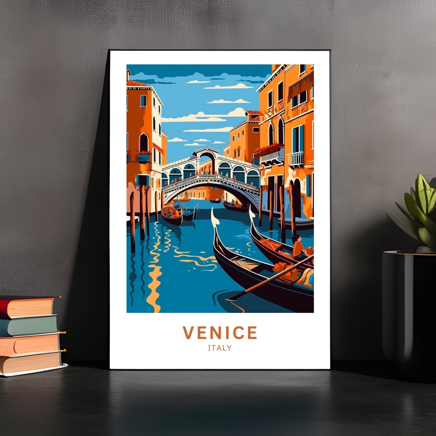 Venice Travel Poster