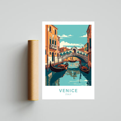 Venice Travel Poster