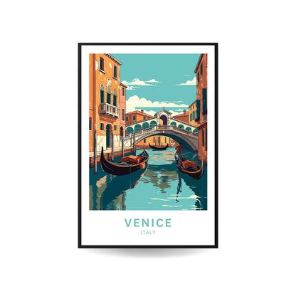 Venice Travel Poster