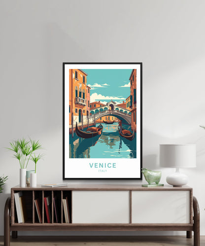 Venice Travel Poster