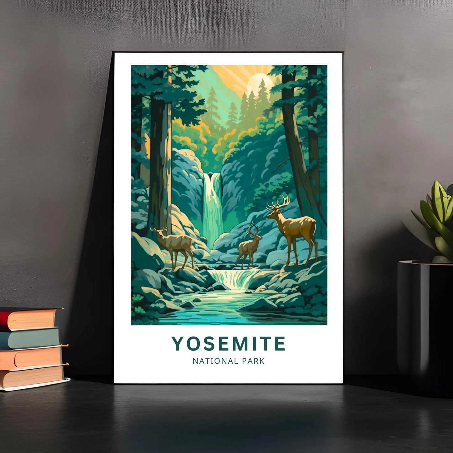 Yosemite Travel Poster