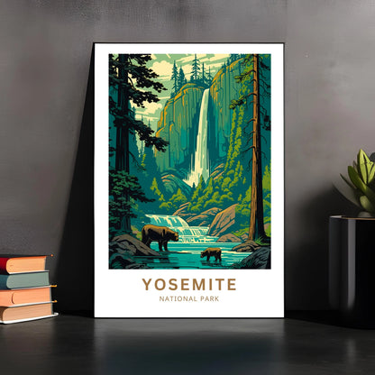 Yosemite Travel Poster