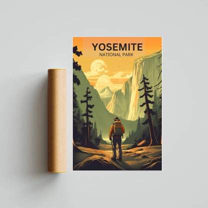 Yosemite Travel Poster