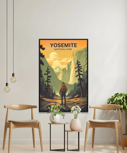 Yosemite Travel Poster