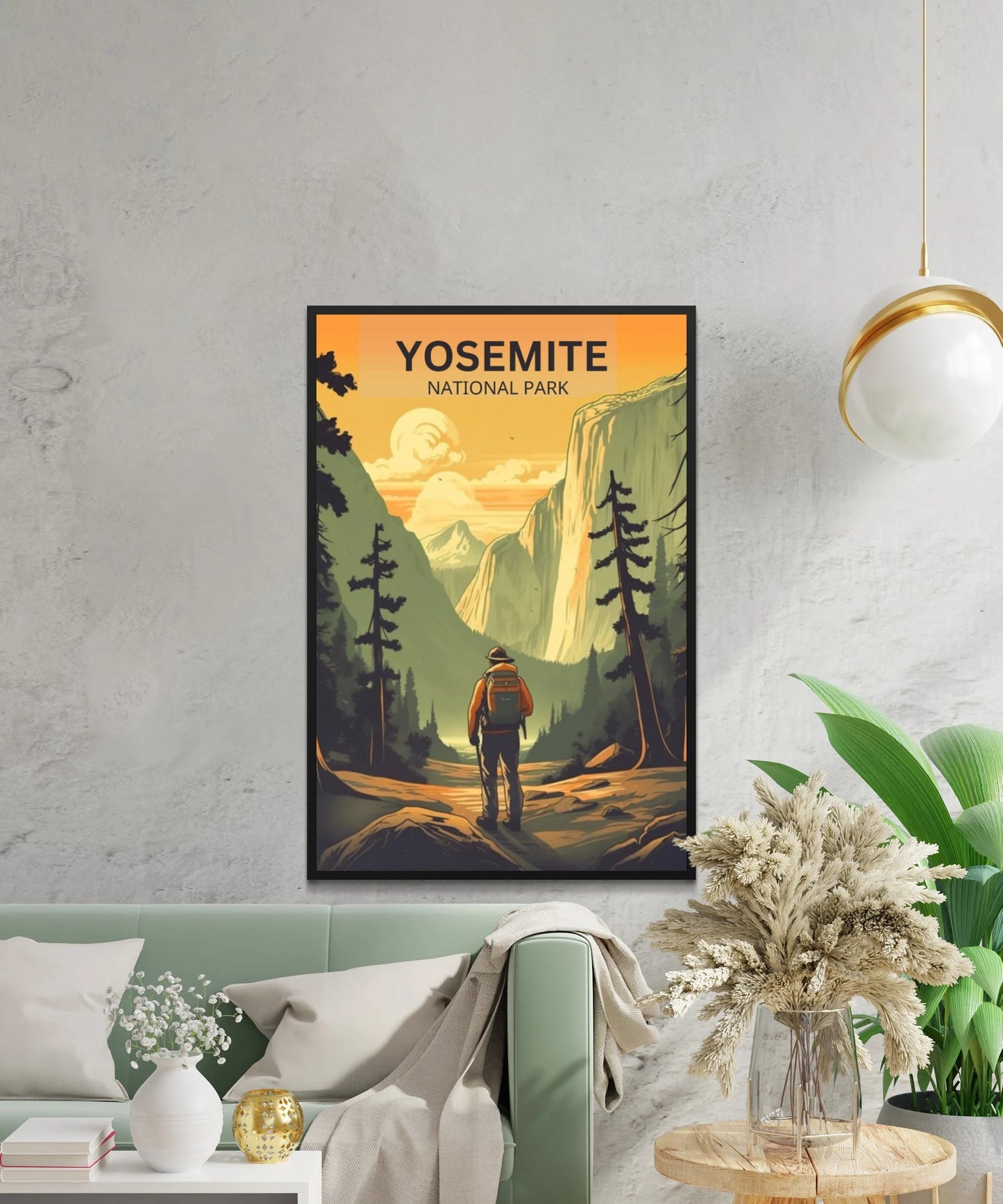 Yosemite Travel Poster