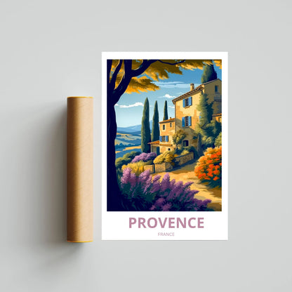 Provence Travel Poster