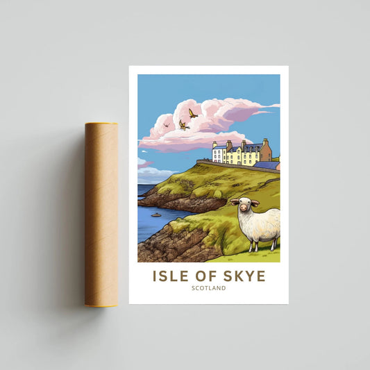 Isle Of Skye Travel Poster