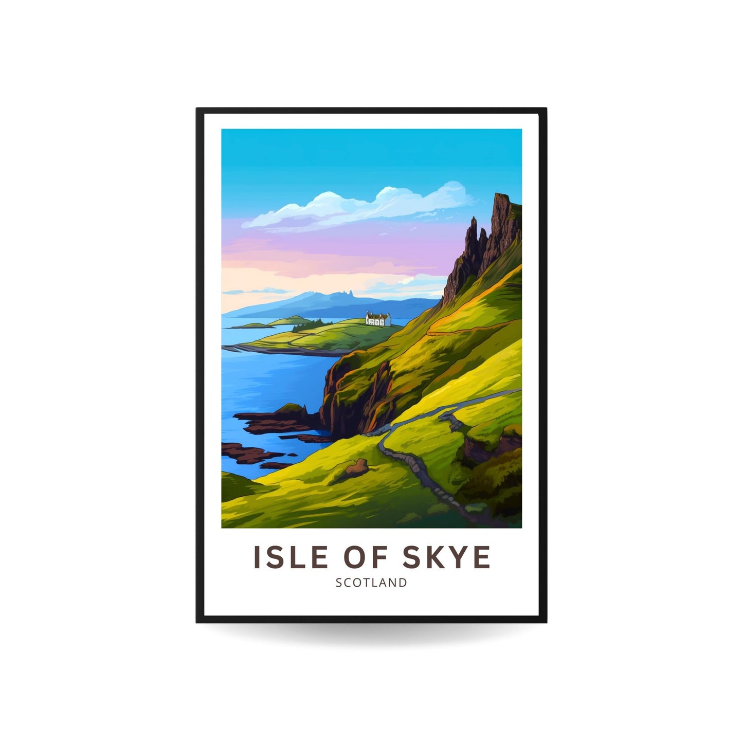 Isle Of Skye Travel Poster