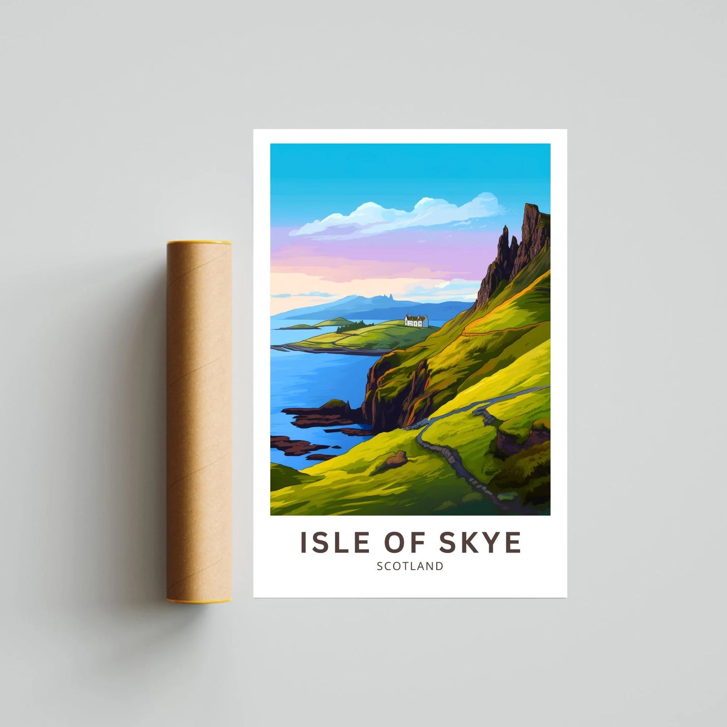 Isle Of Skye Travel Poster