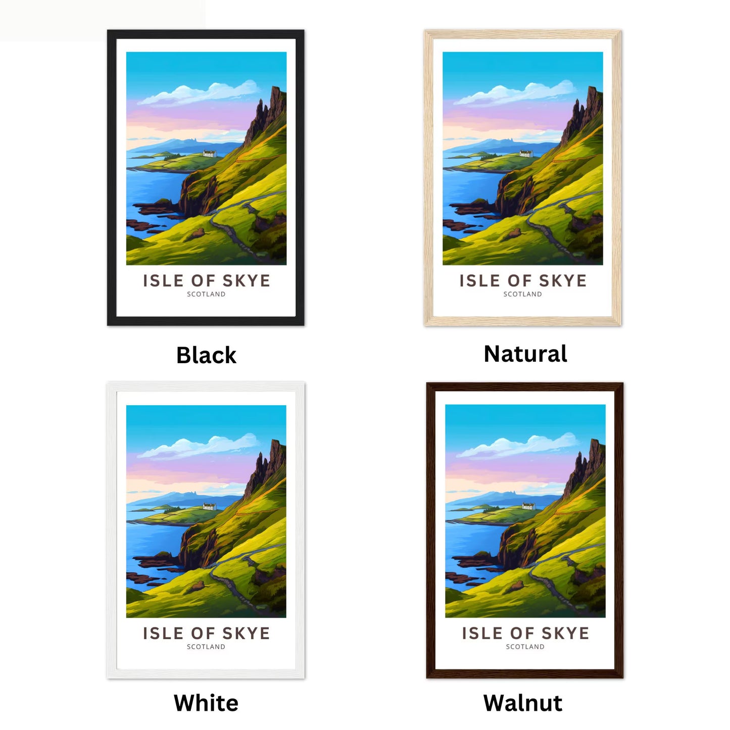 Isle Of Skye Travel Poster