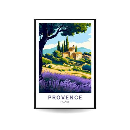 Provence Travel Poster