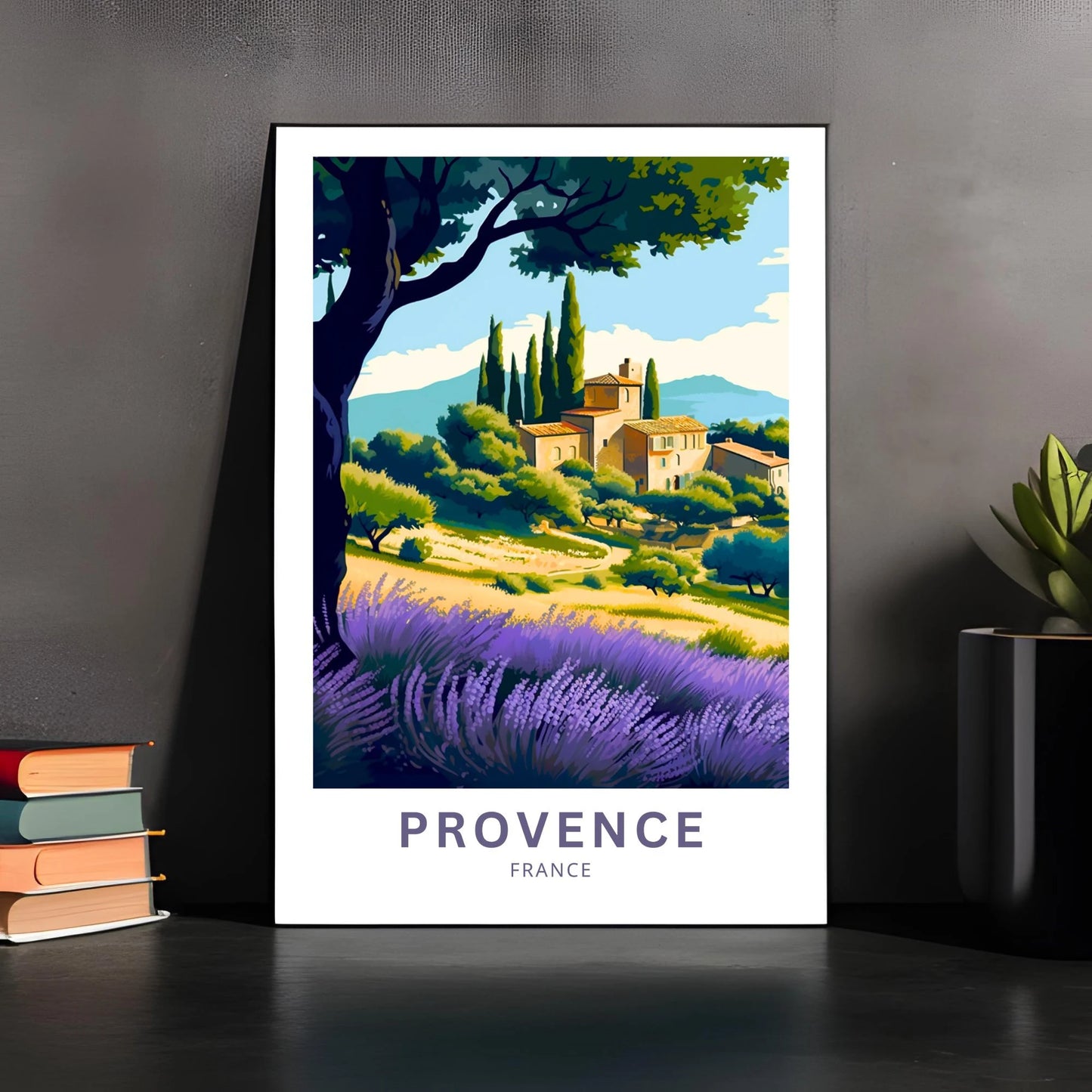 Provence Travel Poster