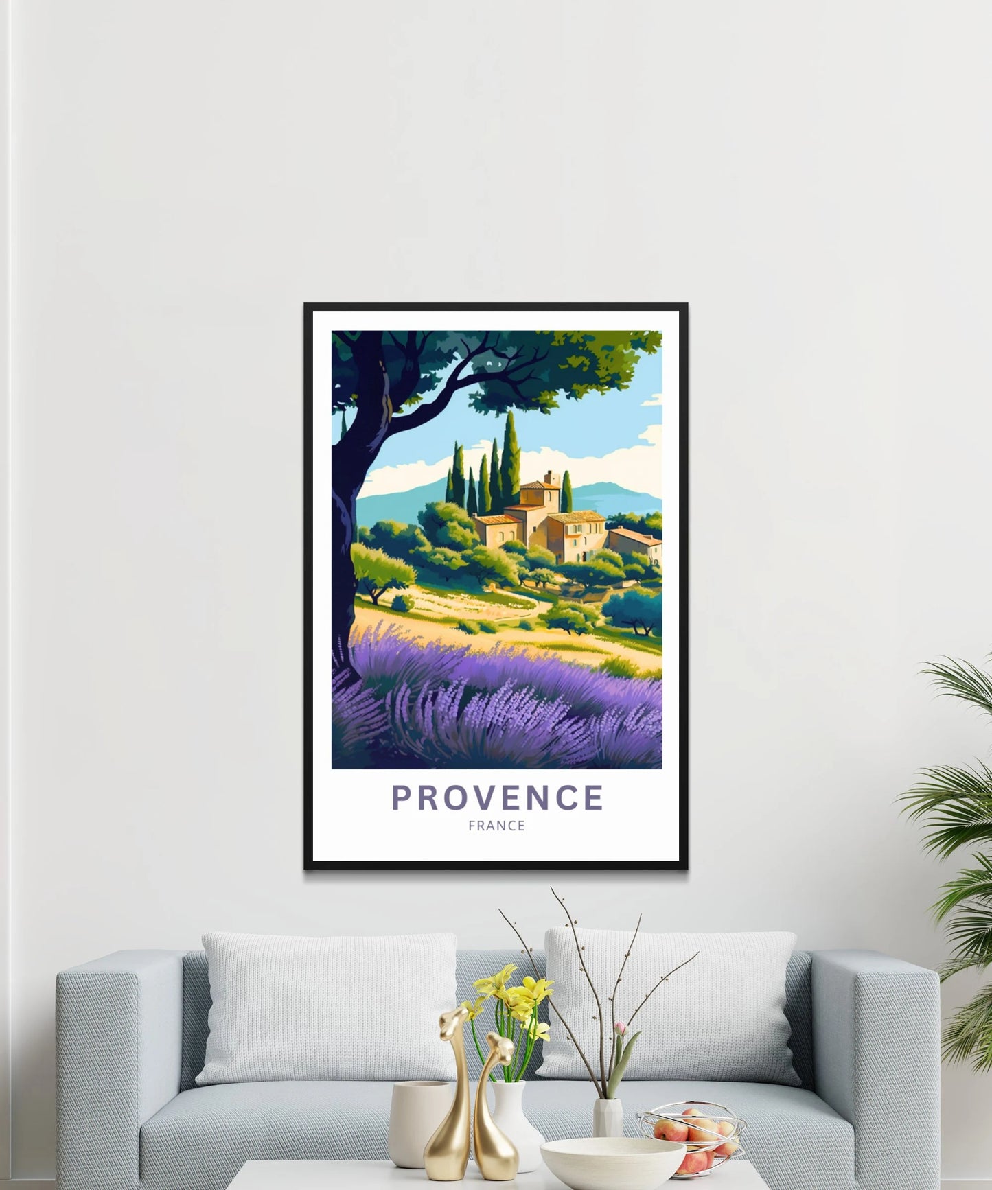 Provence Travel Poster