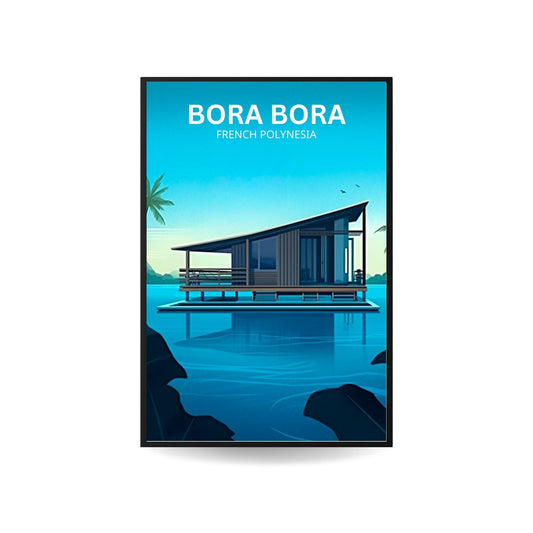 Bora Bora Travel Poster