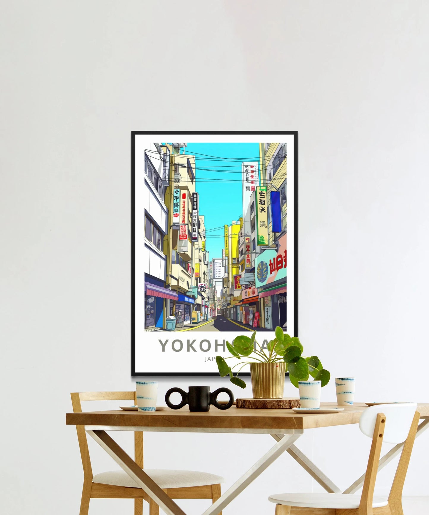 Yokohama  Travel Poster