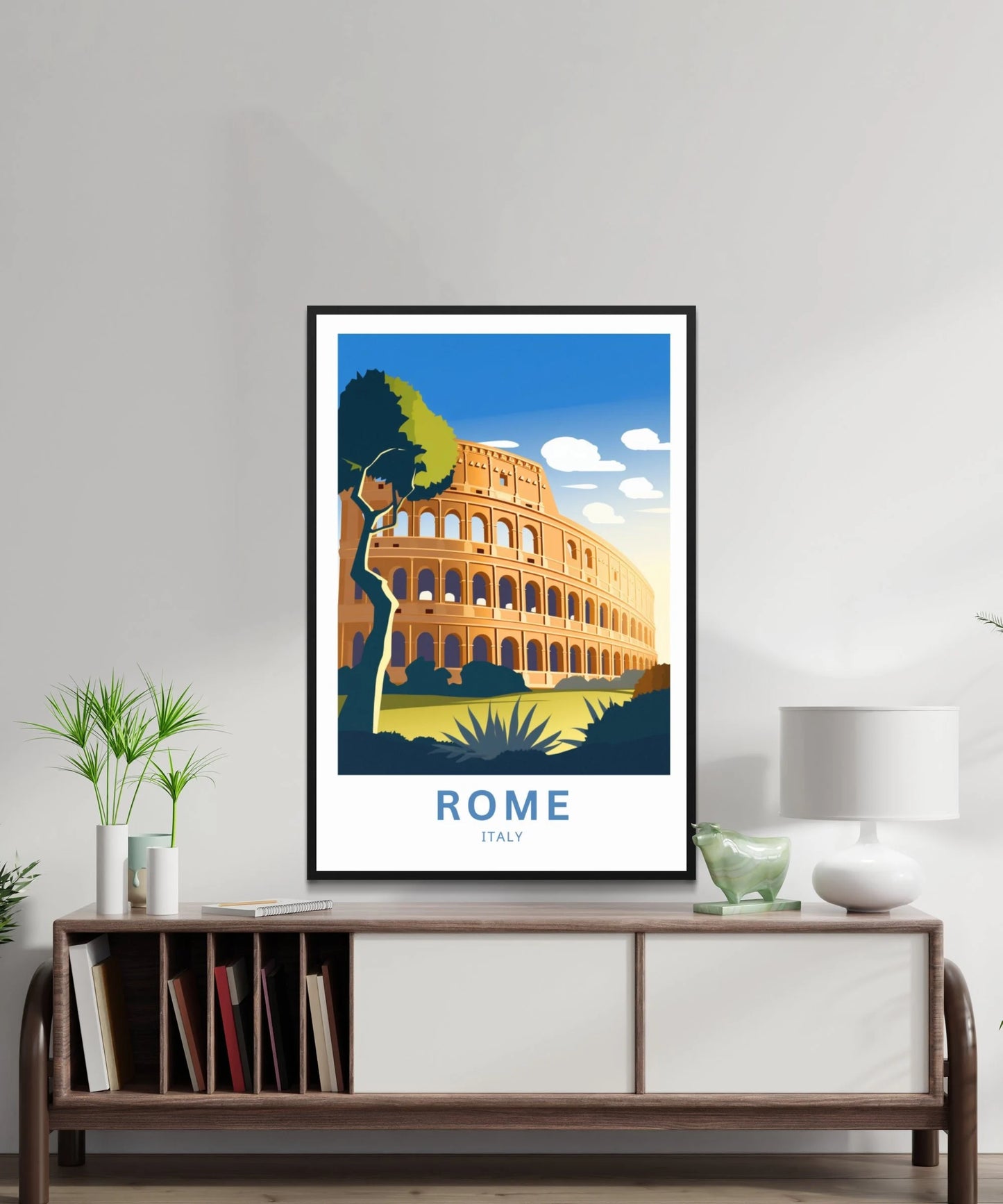 Rome travel print