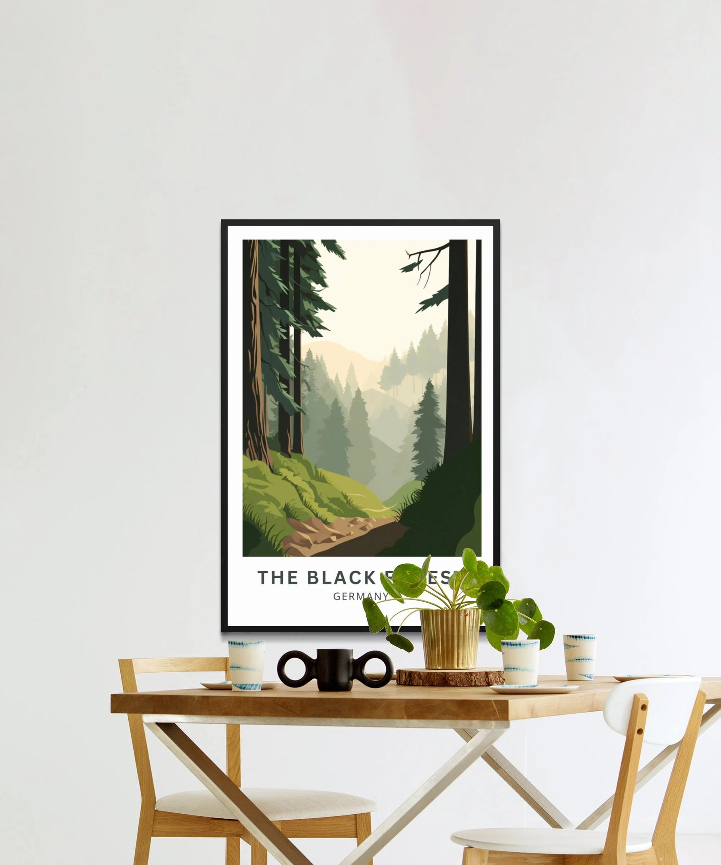 The Black Forest Travel Poster