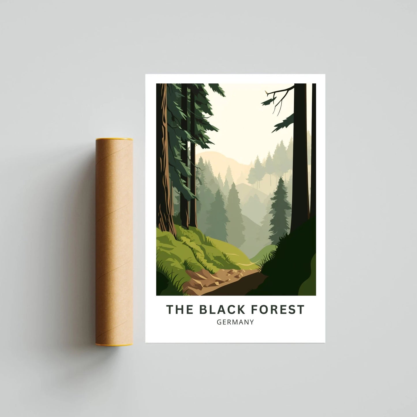 The Black Forest Travel Poster