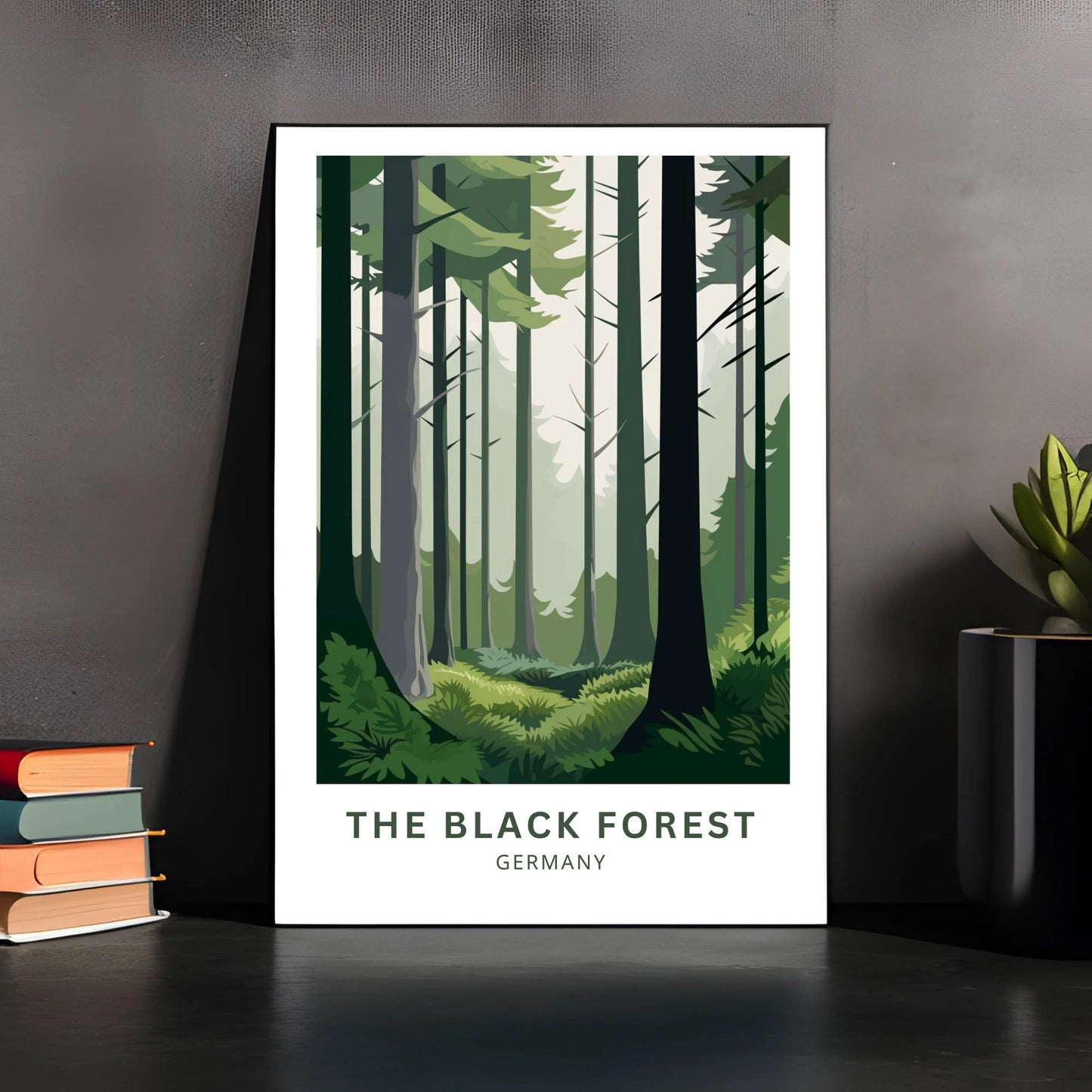 The Black Forest Travel Poster