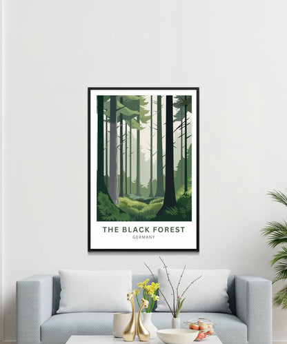 The Black Forest Travel Poster