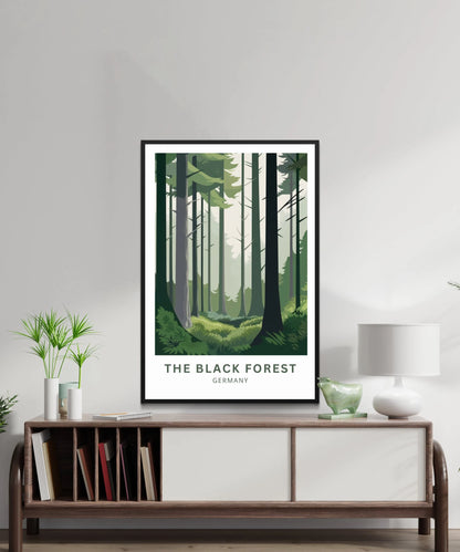 The Black Forest Travel Poster