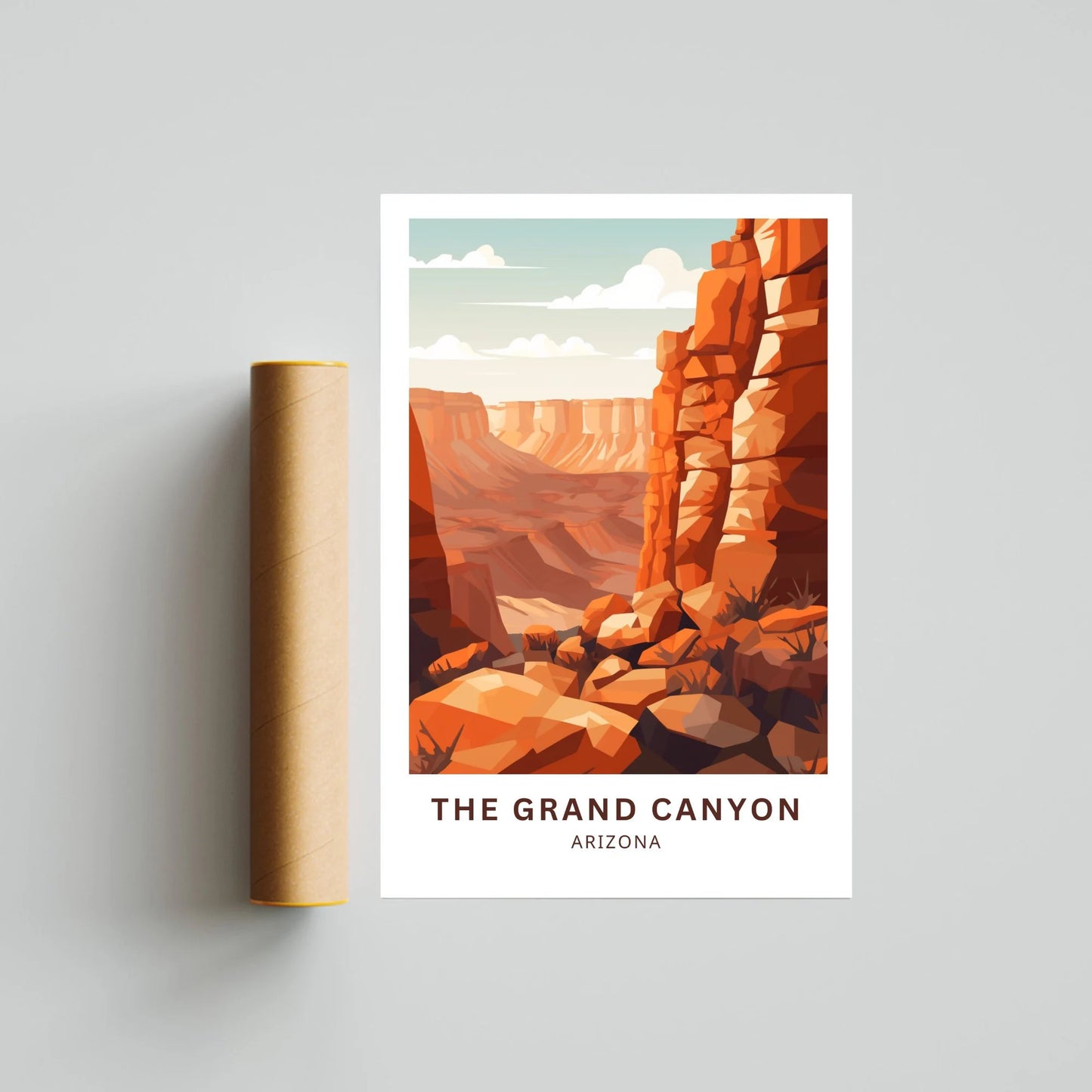 The Grand Canyon Travel Poster