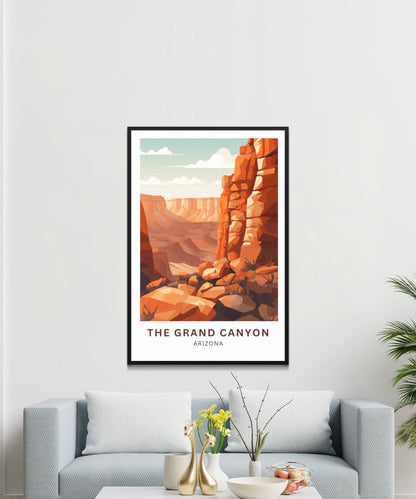 The Grand Canyon Travel Poster