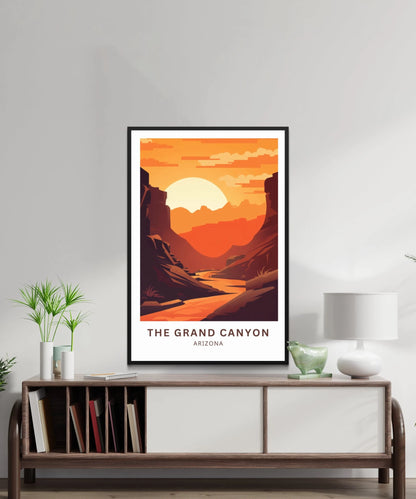 The Grand Canyon Travel Poster