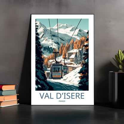 Val d'isere Travel Poster