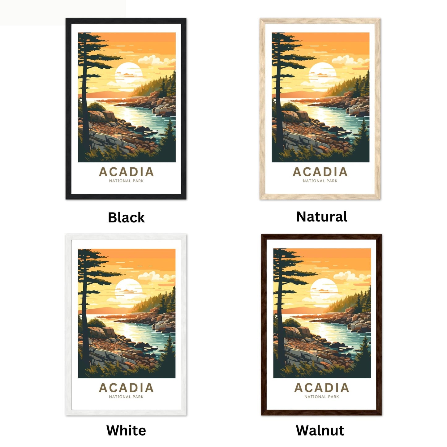 Acadia National Park Travel Print - Adventure Awaits