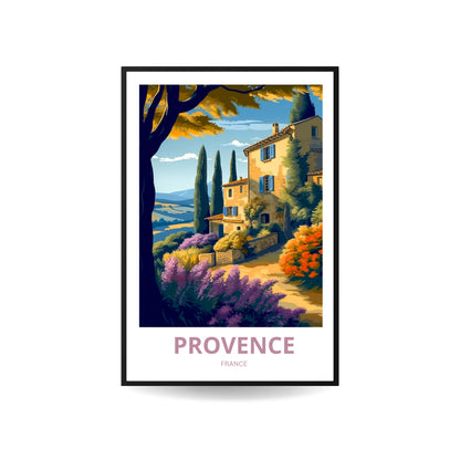 Provence Travel Poster