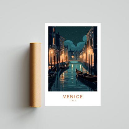 Venice Travel Poster