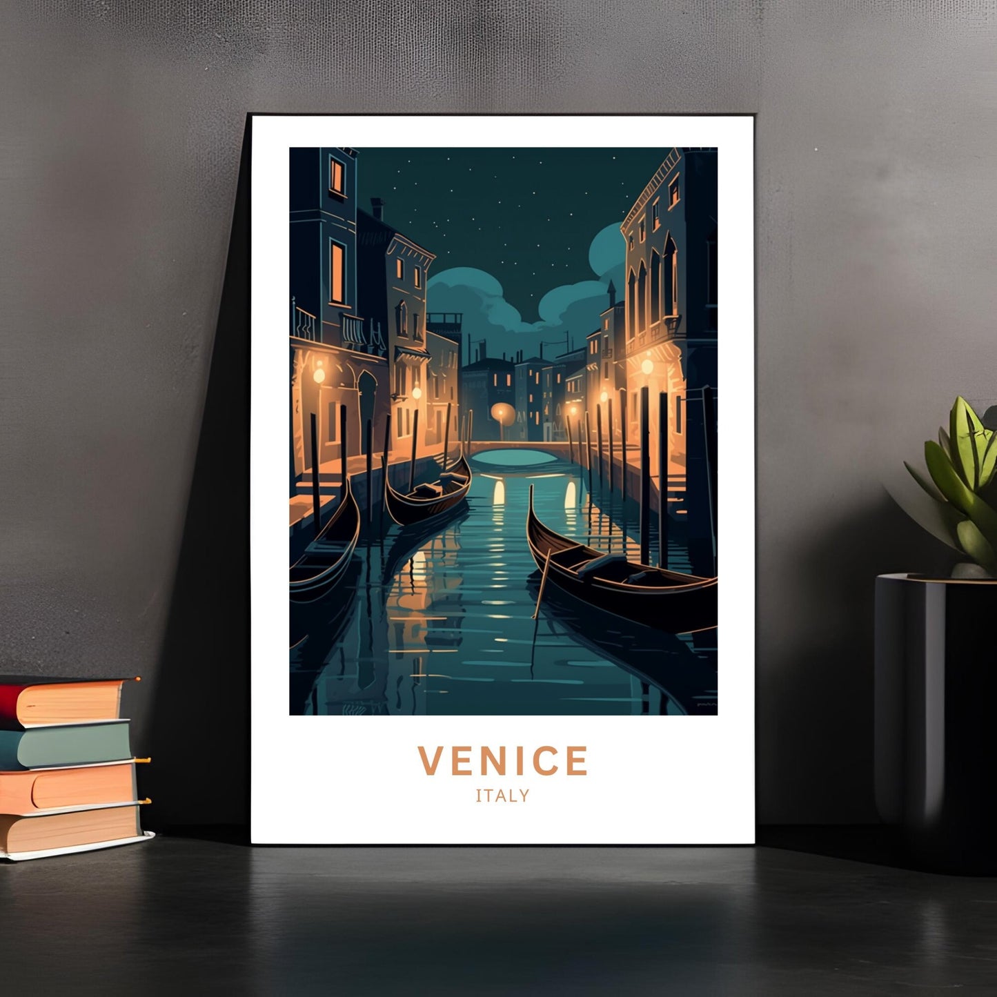 Venice Travel Poster