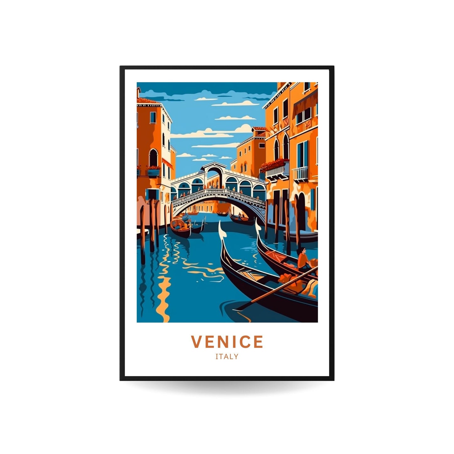 Venice Travel Poster