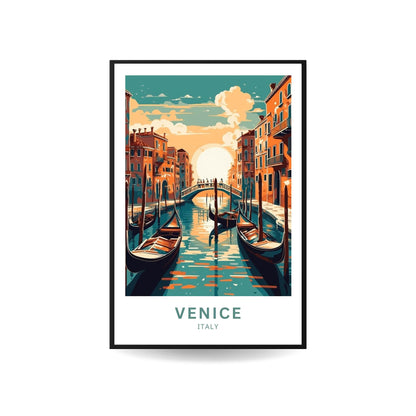 Venice Travel Poster