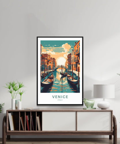 Venice Travel Poster