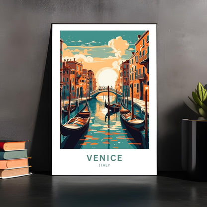 Venice Travel Poster