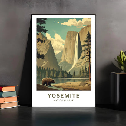 Yosemite Travel Poster