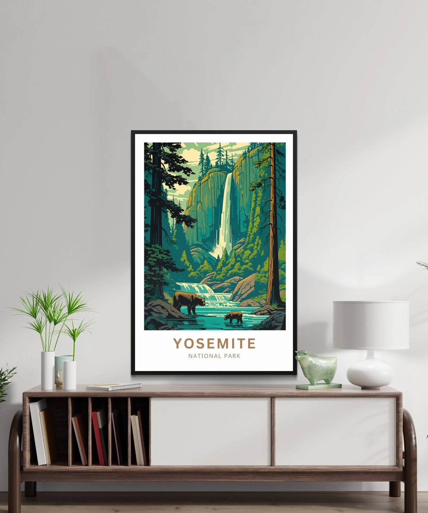 Yosemite Travel Poster